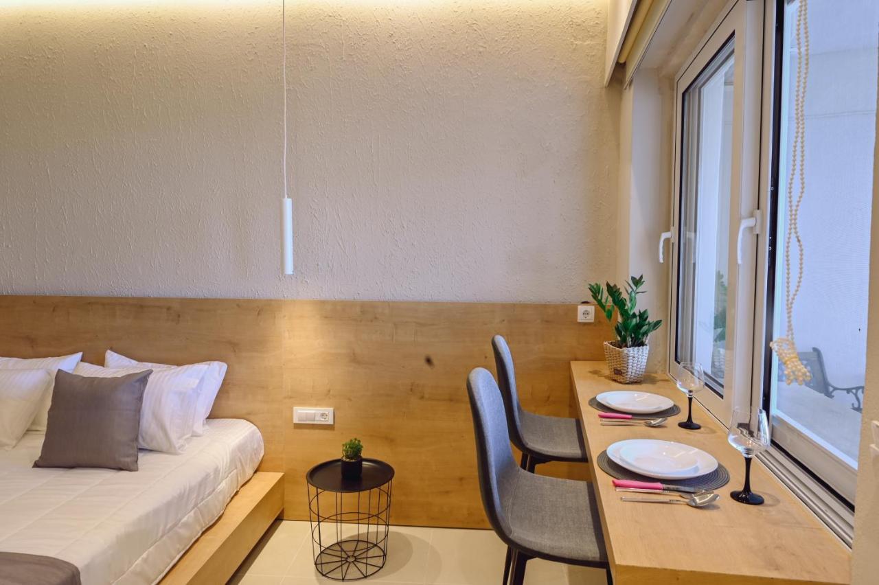 Eleftherias Suites - Near Beach Apartments Marathos Exterior foto