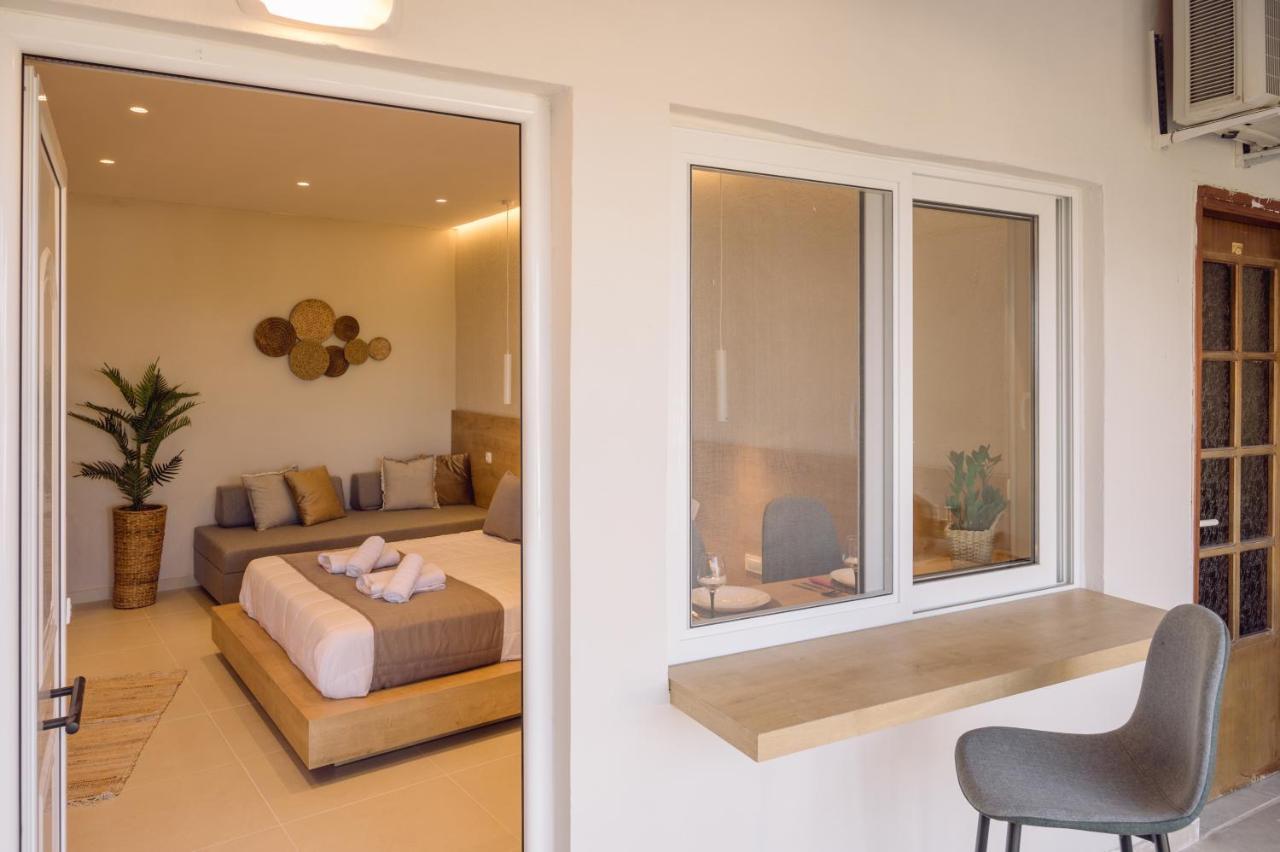 Eleftherias Suites - Near Beach Apartments Marathos Exterior foto